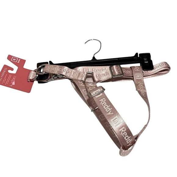 REDDY - SIZE MEDIUM - NEW WITH TAGS - JACQUARD DOG HARNESS - PINK - B19 - Picture 3 of 12